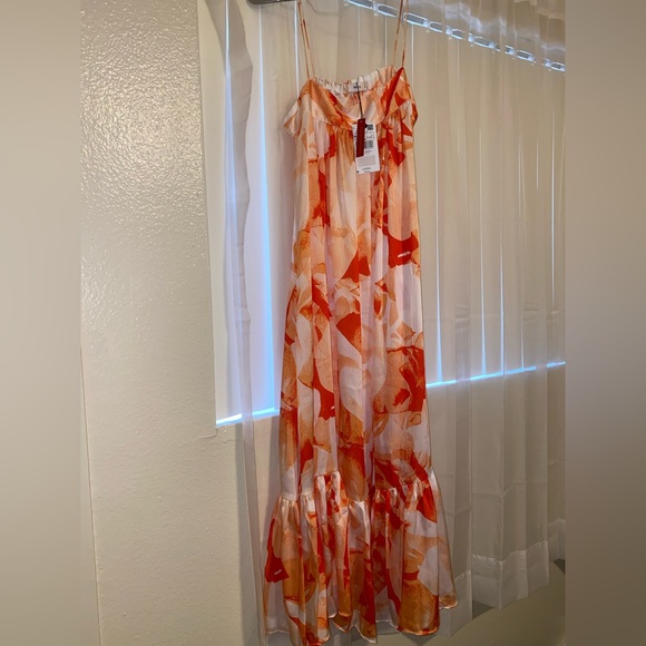 Flowy Print Dress - Picture 2 of 4